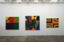 Installation view: east wall