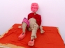 Red Man, 2006. Wood, fabric and mixed media, 33 x 34 x 43 in.